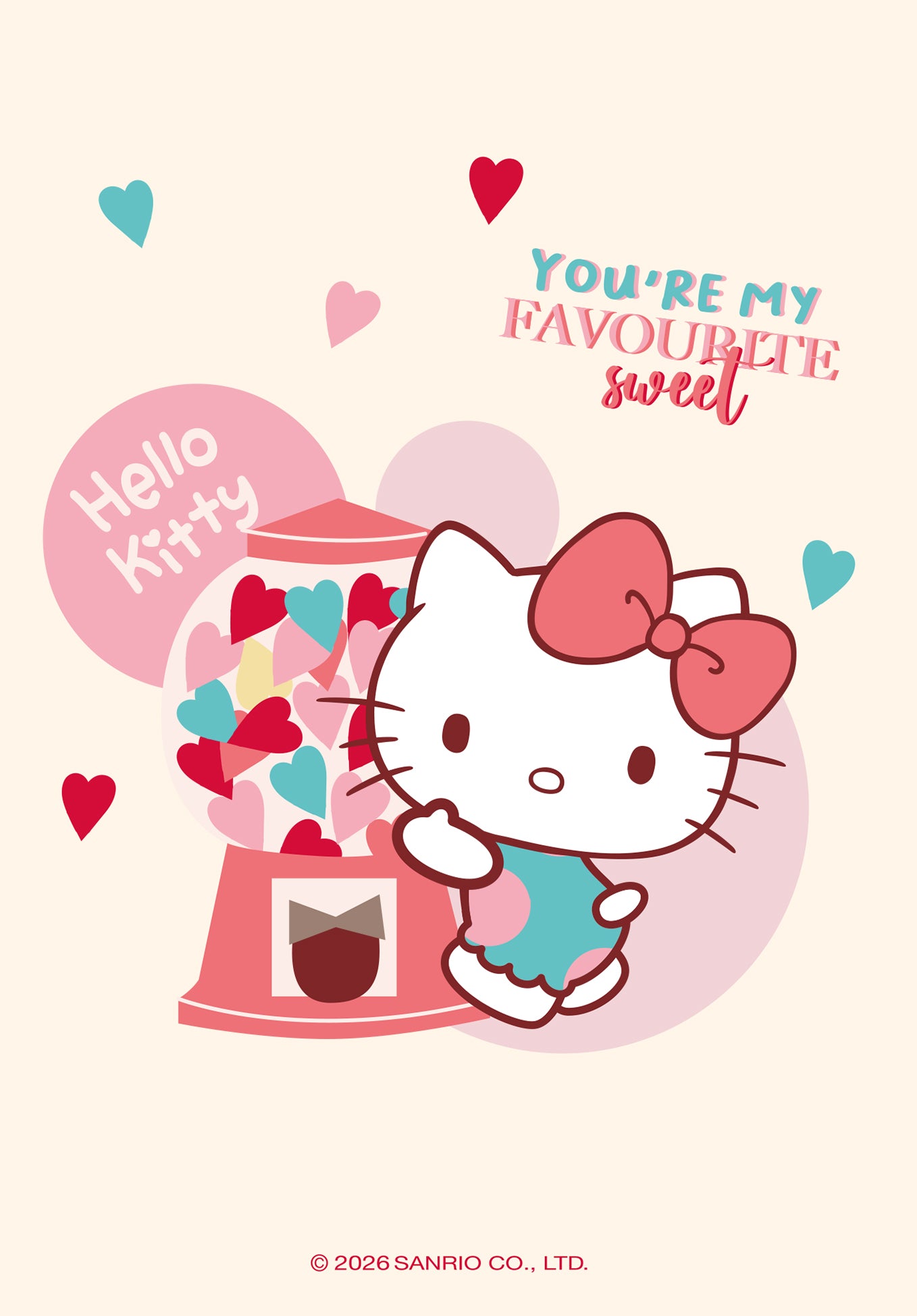 Hello Kitty - Favorite Sweet - Herzmaschine