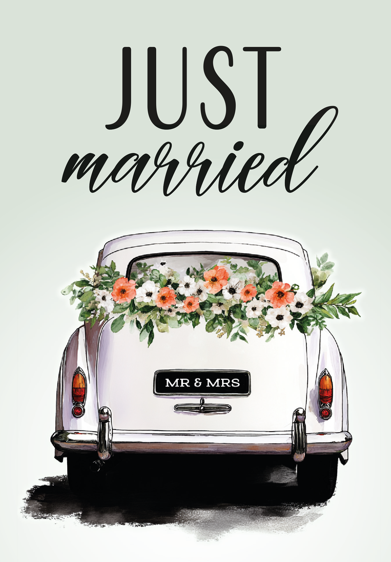 Wunschgutschein Just Married - Oldtimer – Geschenkgutschein Ansicht 2