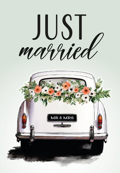 Wunschgutschein Just Married - Oldtimer – Geschenkgutschein Ansicht 2