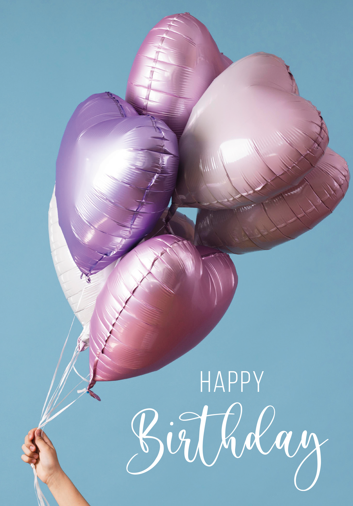 Wunschgutschein Happy Birthday - Herzen Ballons – Geschenkgutschein Ansicht 2