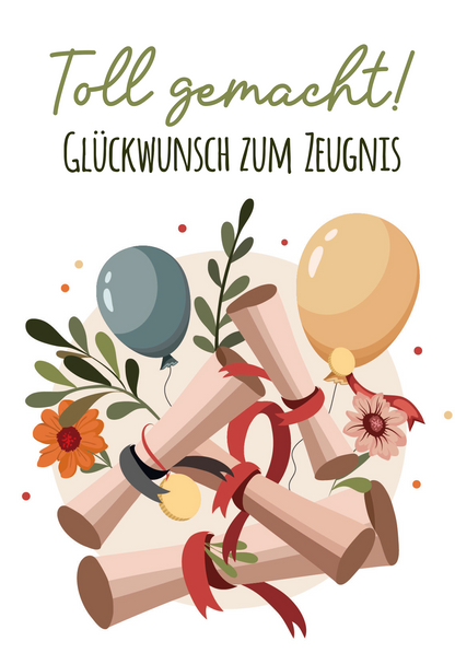 Wunschgutschein Toll gemacht - Ballons und Urkunden – Geschenkgutschein Ansicht 2