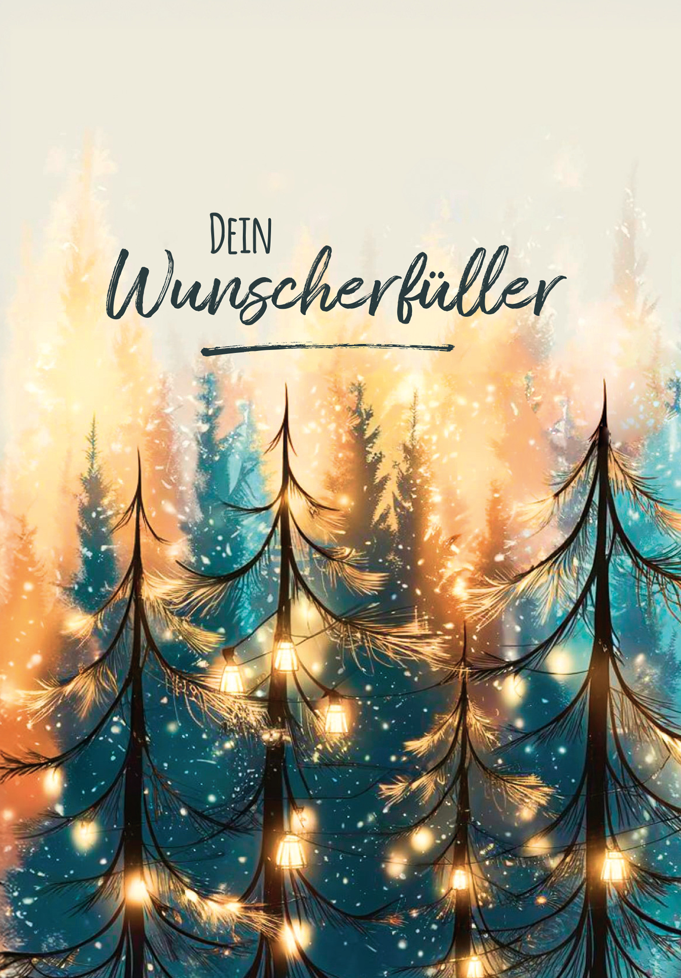 Wunschgutschein Dein Wunscherfüller - Lichter Wald – Geschenkgutschein Ansicht 2