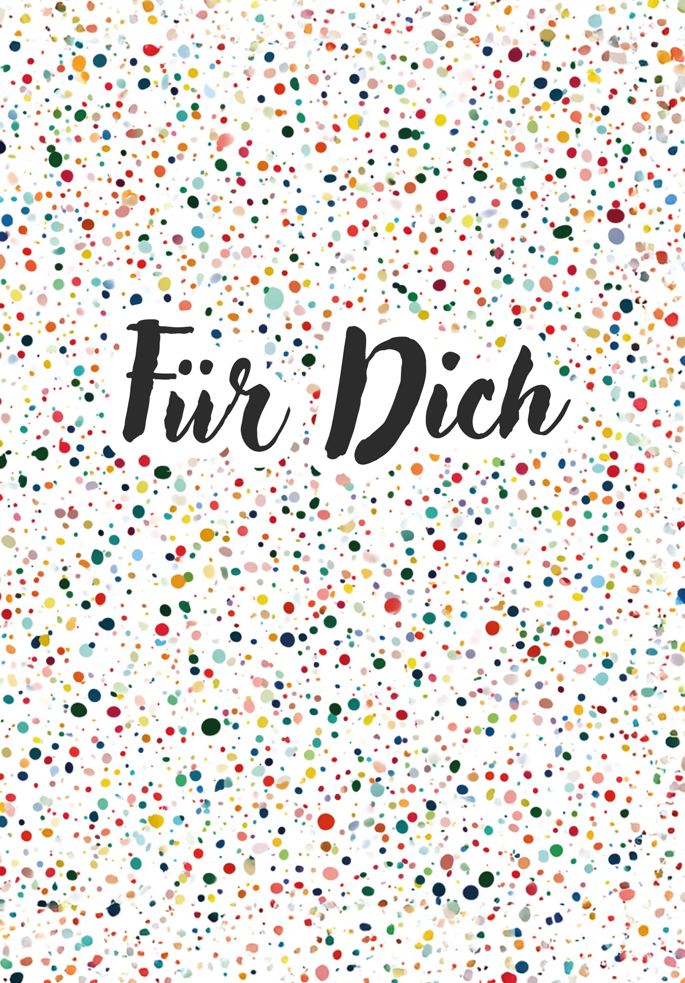 Wunschgutschein Für Dich - Bunte Punkte – Geschenkgutschein Ansicht 2