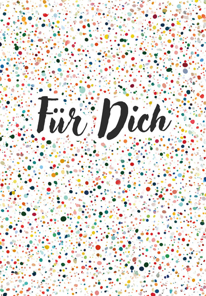 Wunschgutschein Für Dich - Bunte Punkte – Geschenkgutschein Ansicht 2