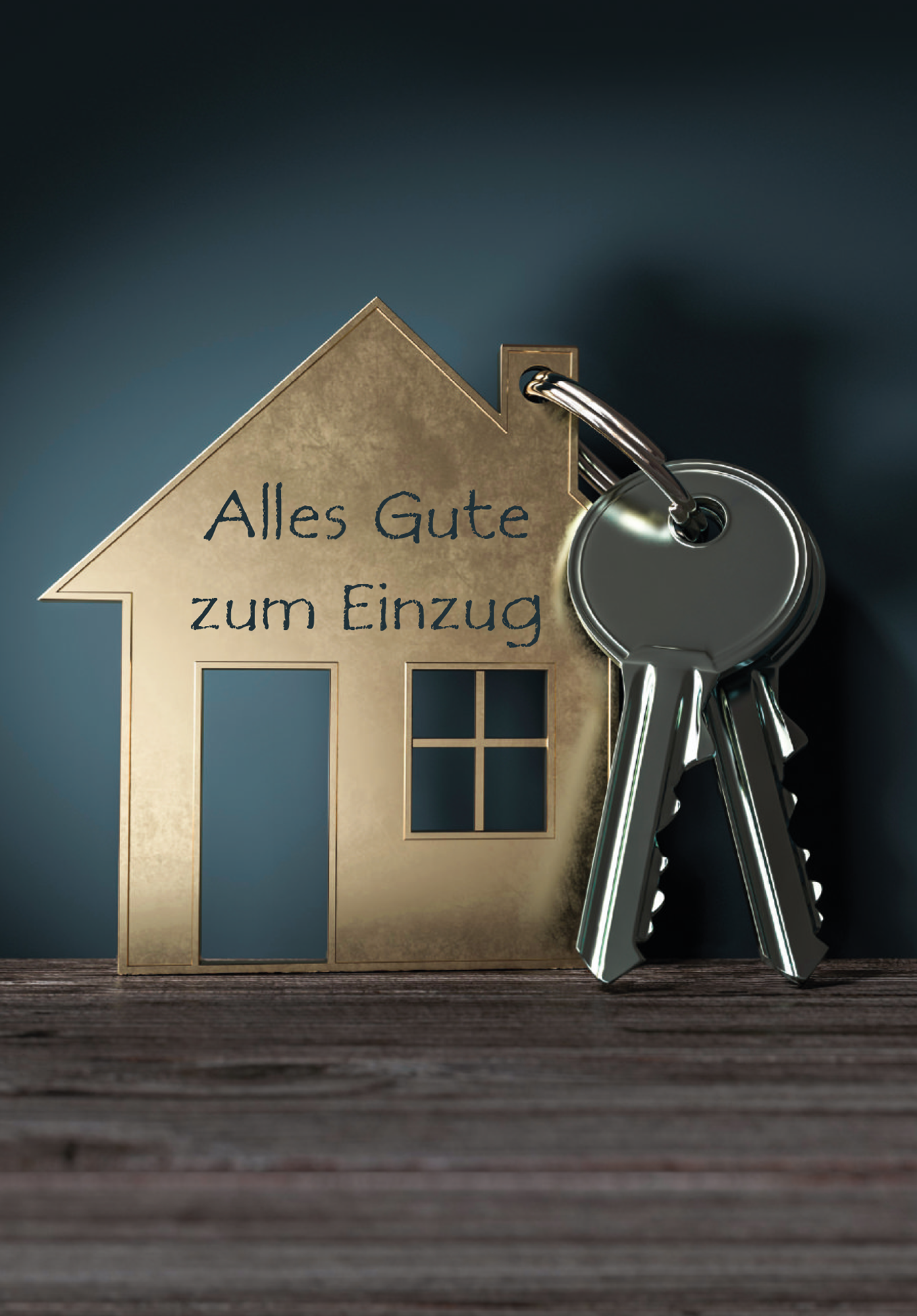 Wunschgutschein Alles Gute zum Einzug - Schlüssel – Geschenkgutschein Ansicht 2