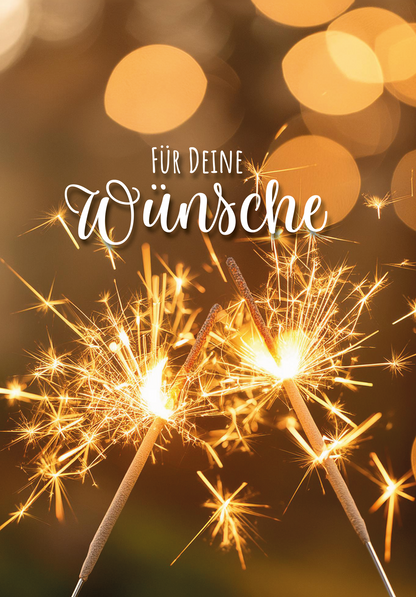 Wunschgutschein Für deine Wünsche – Wunderkerze – Geschenkgutschein Ansicht 2