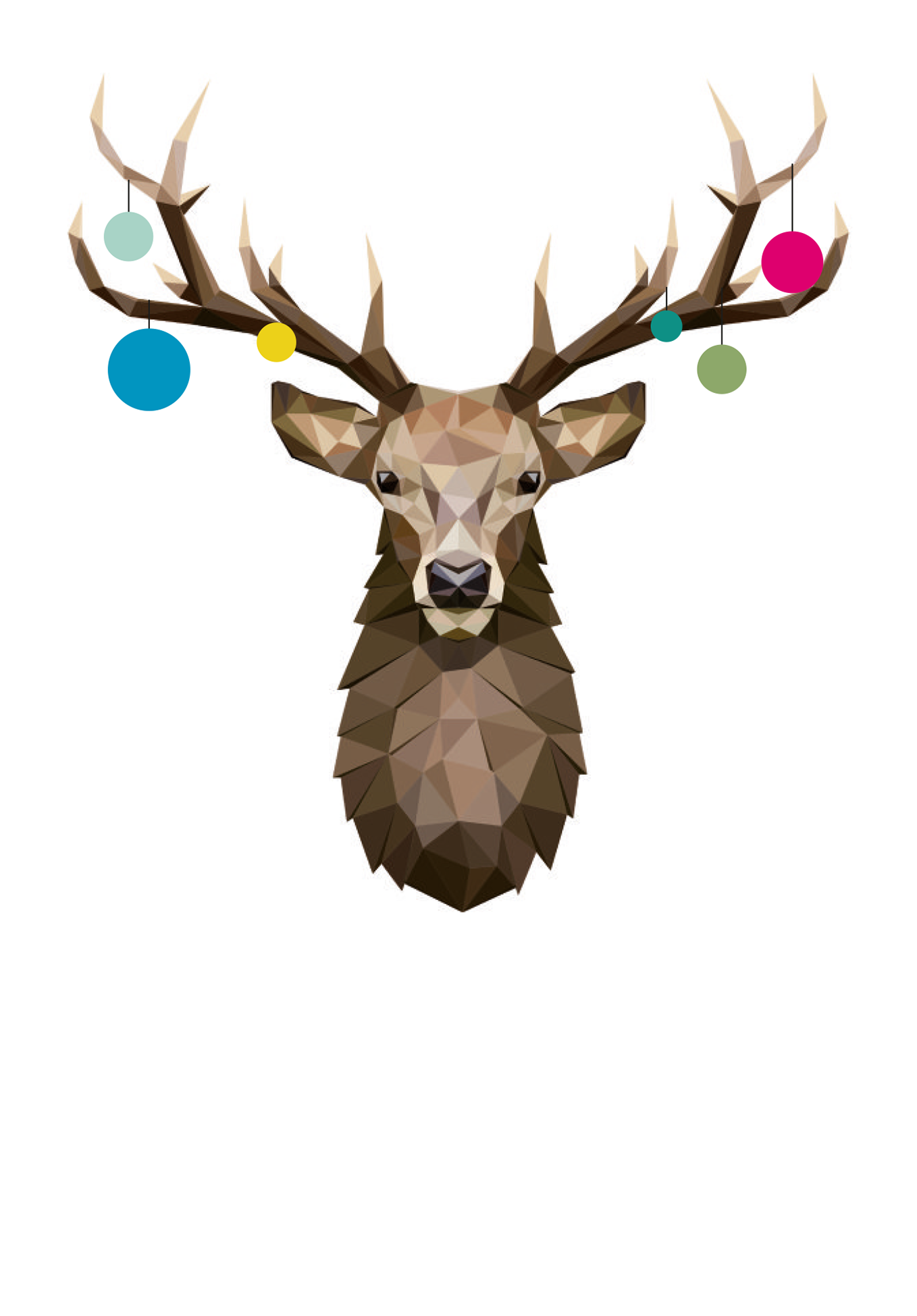 Wunschgutschein Hirsch Illustration – Geschenkgutschein Ansicht 6