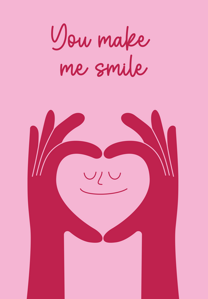 Wunschgutschein You Make Me Smile - Pink – Geschenkgutschein Ansicht 2