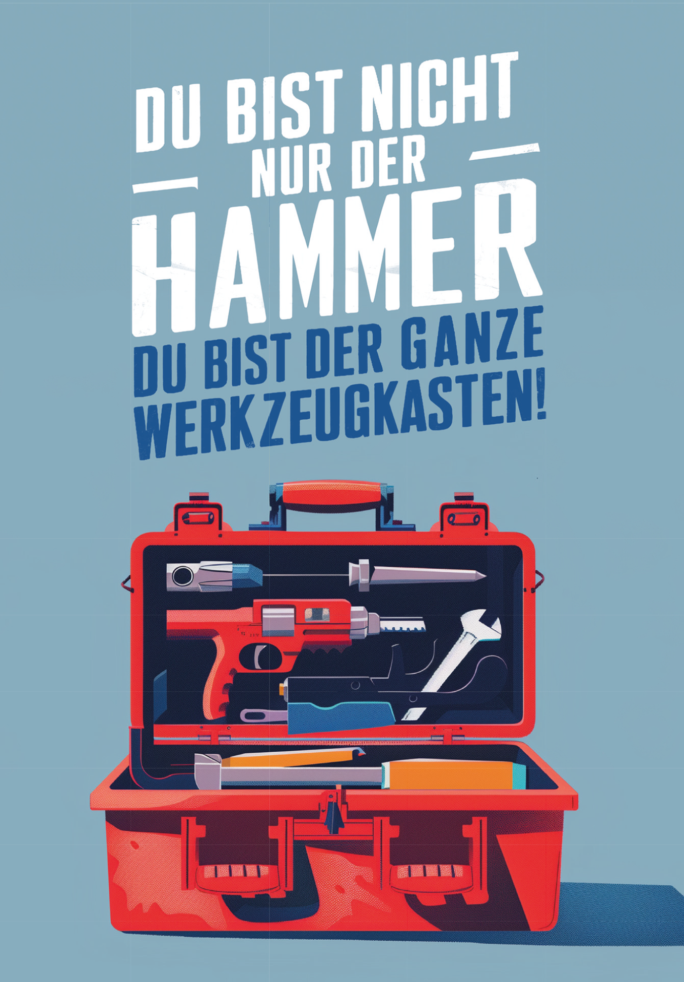 Wunschgutschein Du bist der Hammer - Werkzeugkoffer – Geschenkgutschein Ansicht 2