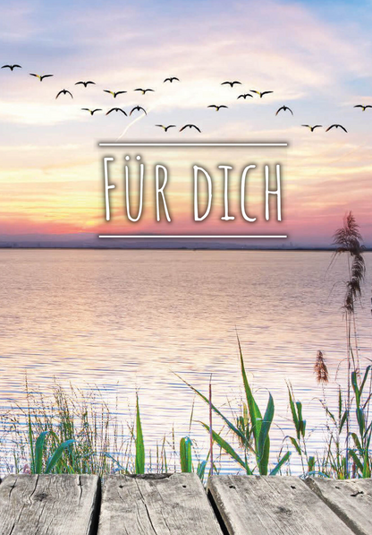 Wunschgutschein Für Dich - Sonnenuntergang – Geschenkgutschein Ansicht 2