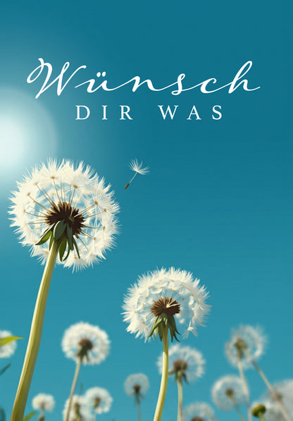 Wunschgutschein Wünsch dir was - Pusteblumen – Geschenkgutschein Ansicht 2