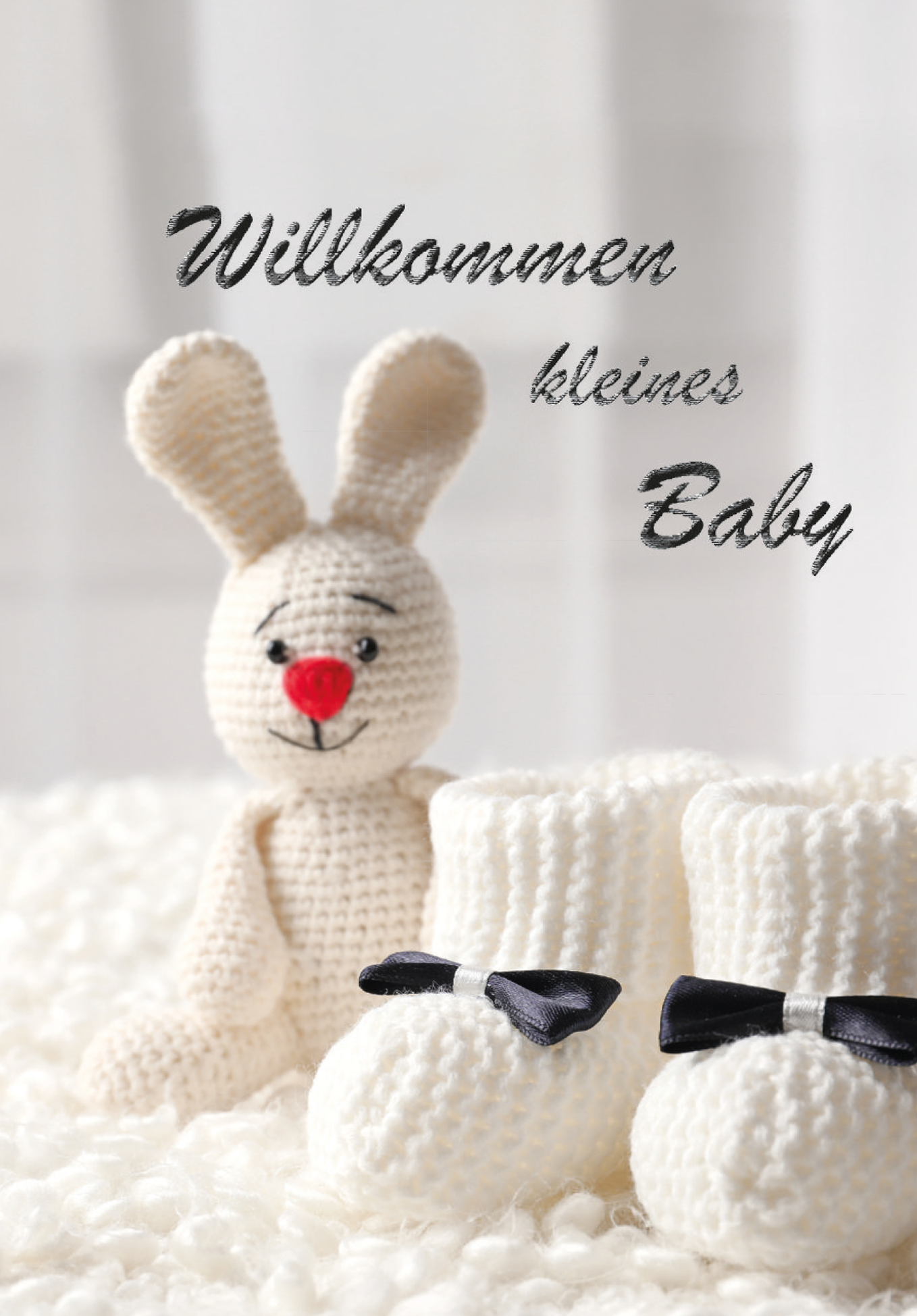 Wunschgutschein Willkommen kleines Baby - Hase – Geschenkgutschein Ansicht 2