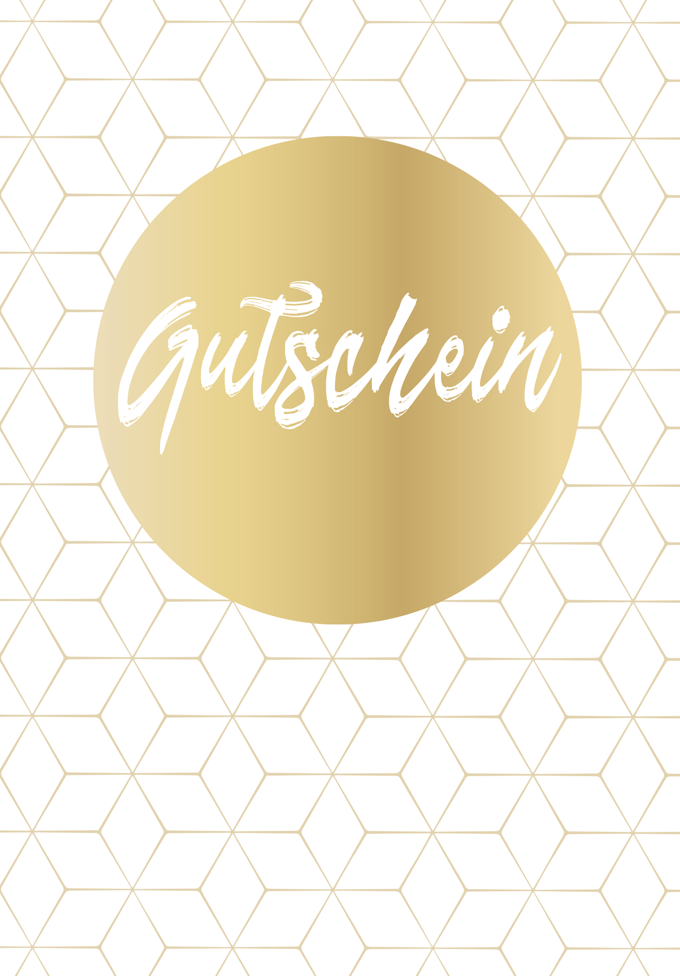 Wunschgutschein Gutschein - Gold PDF – Geschenkgutschein Ansicht 2