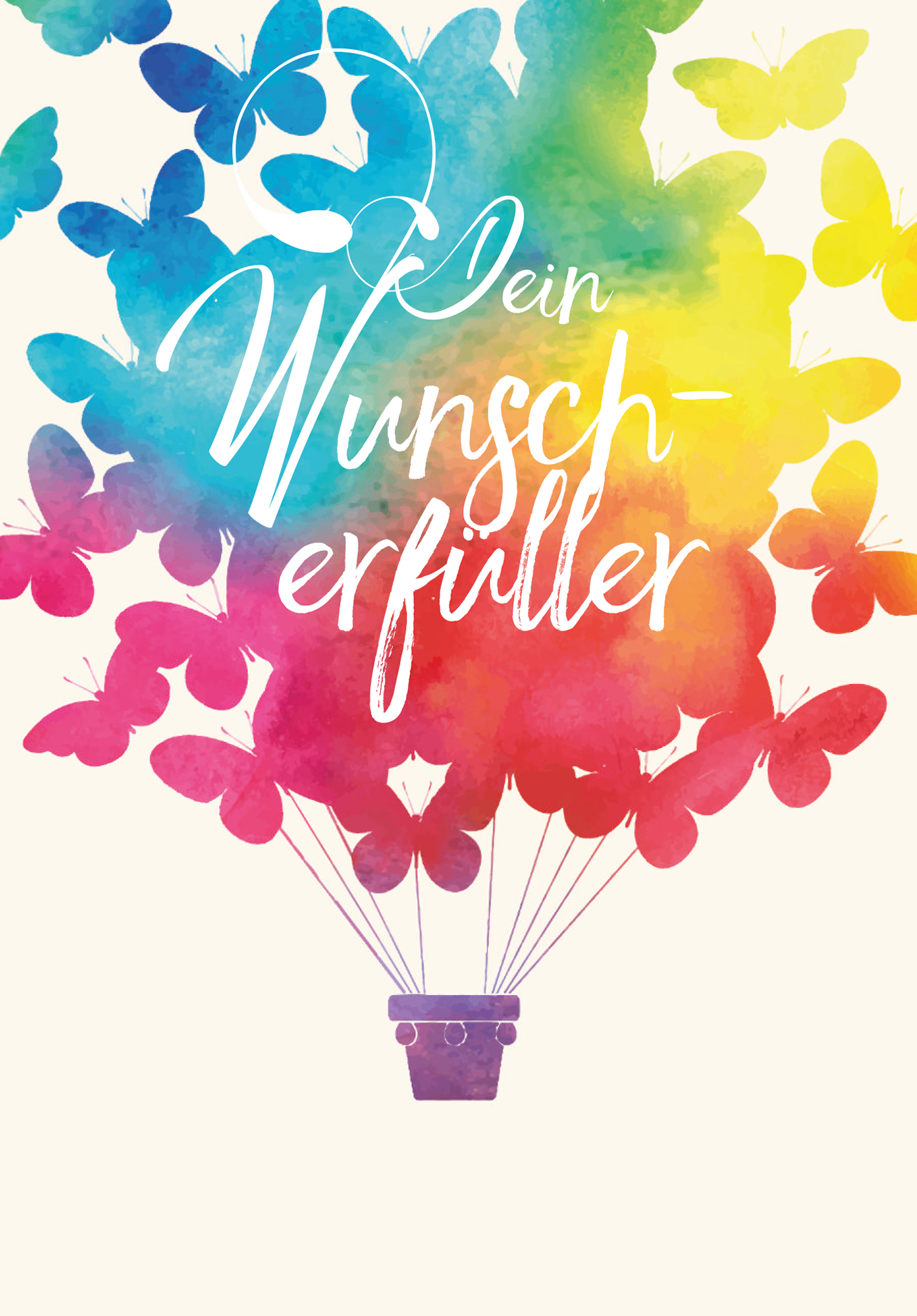 Wunschgutschein Dein Wunscherfüller - Schmetterling PDF – Geschenkgutschein Ansicht 2
