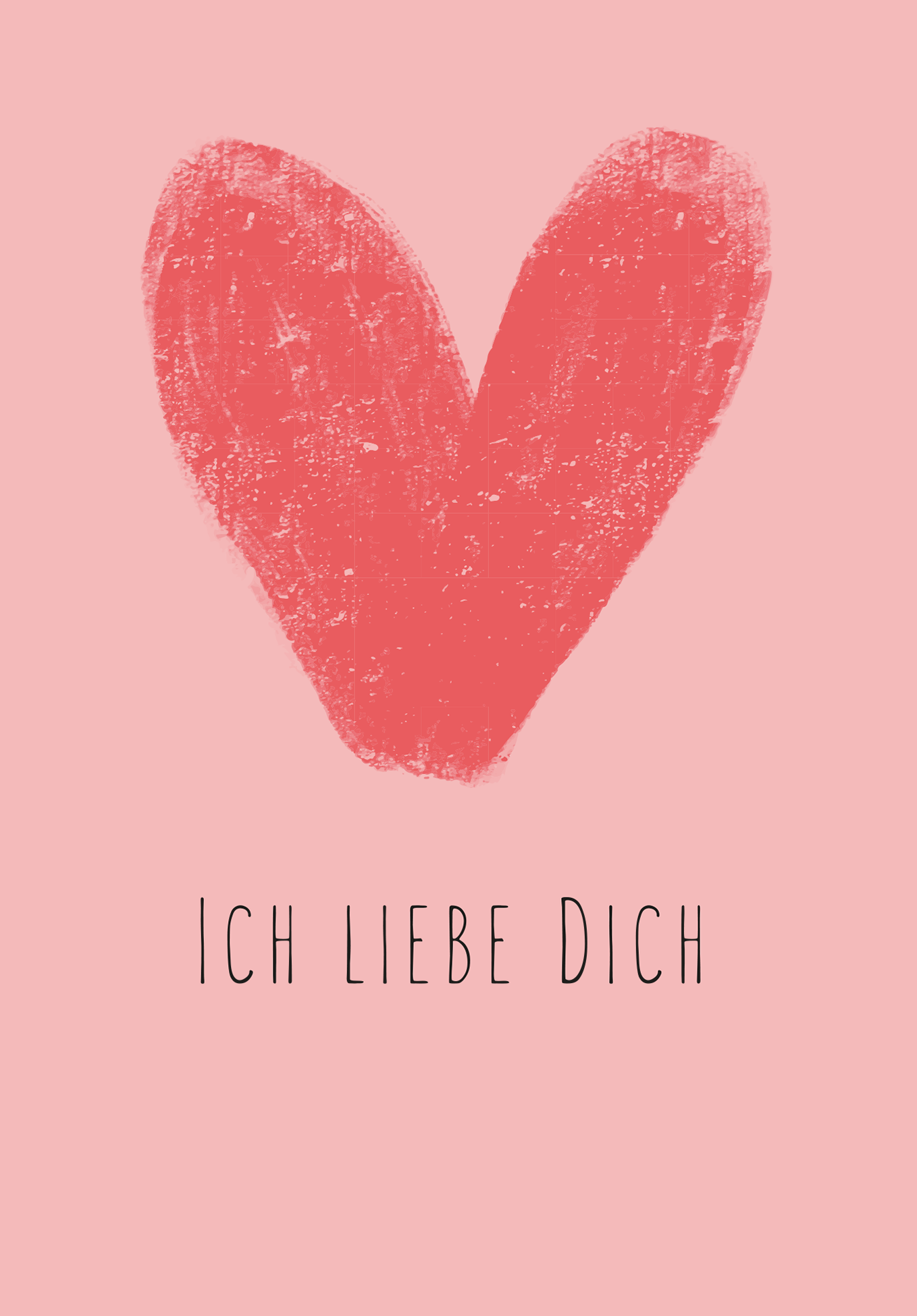 Wunschgutschein Ich liebe dich - Herz Rosa – Geschenkgutschein Ansicht 2