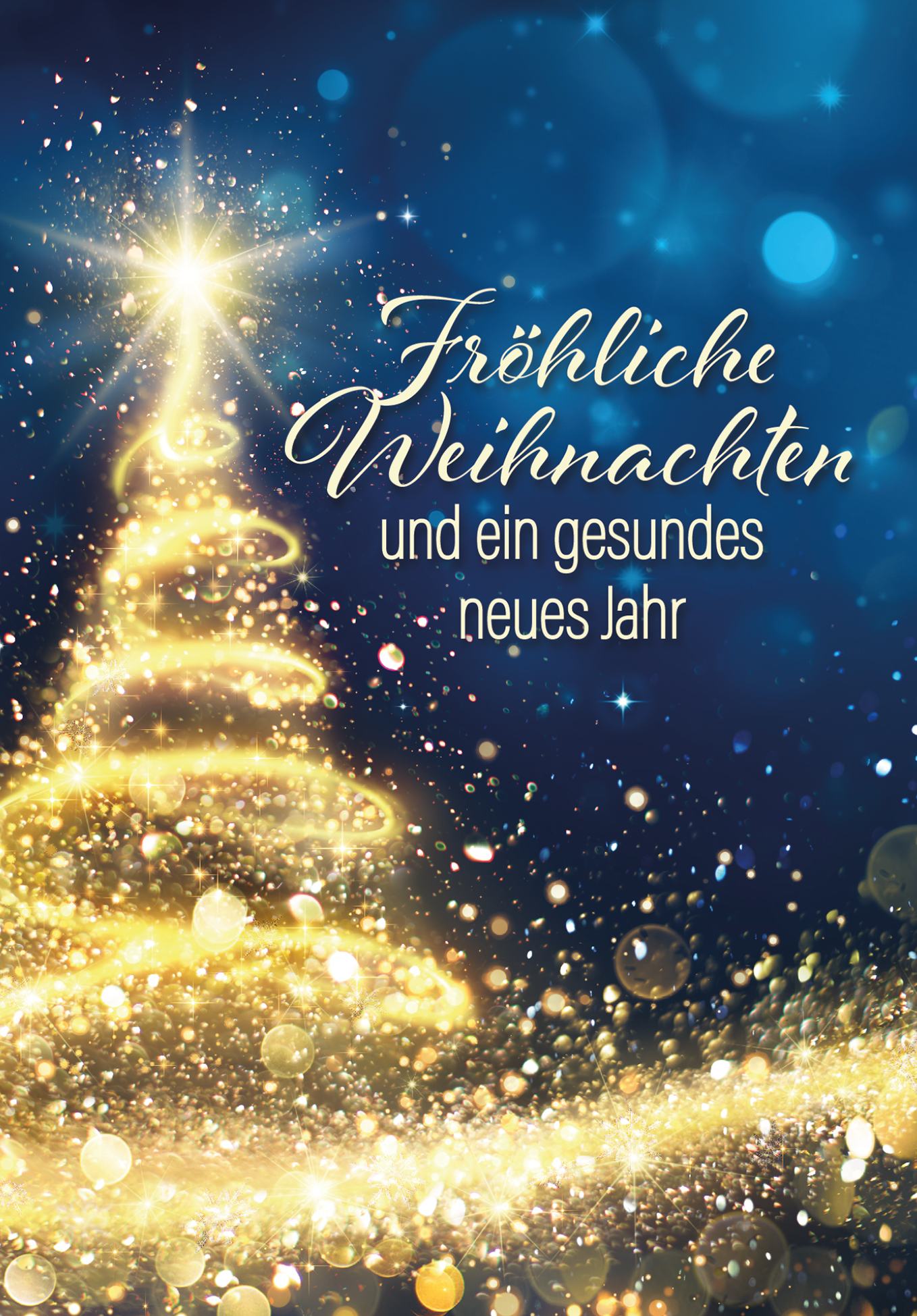 Wunschgutschein Fröhliche Weihnachten - Tannenbaum – Geschenkgutschein Ansicht 2