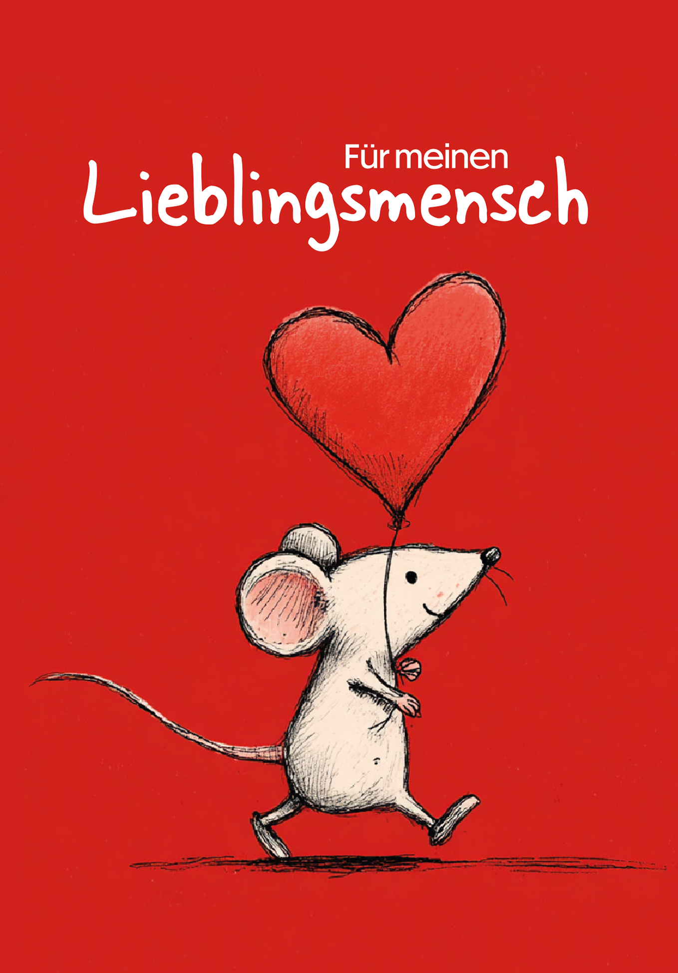 Wunschgutschein Für meinen Lieblingsmensch - Maus – Geschenkgutschein Ansicht 2