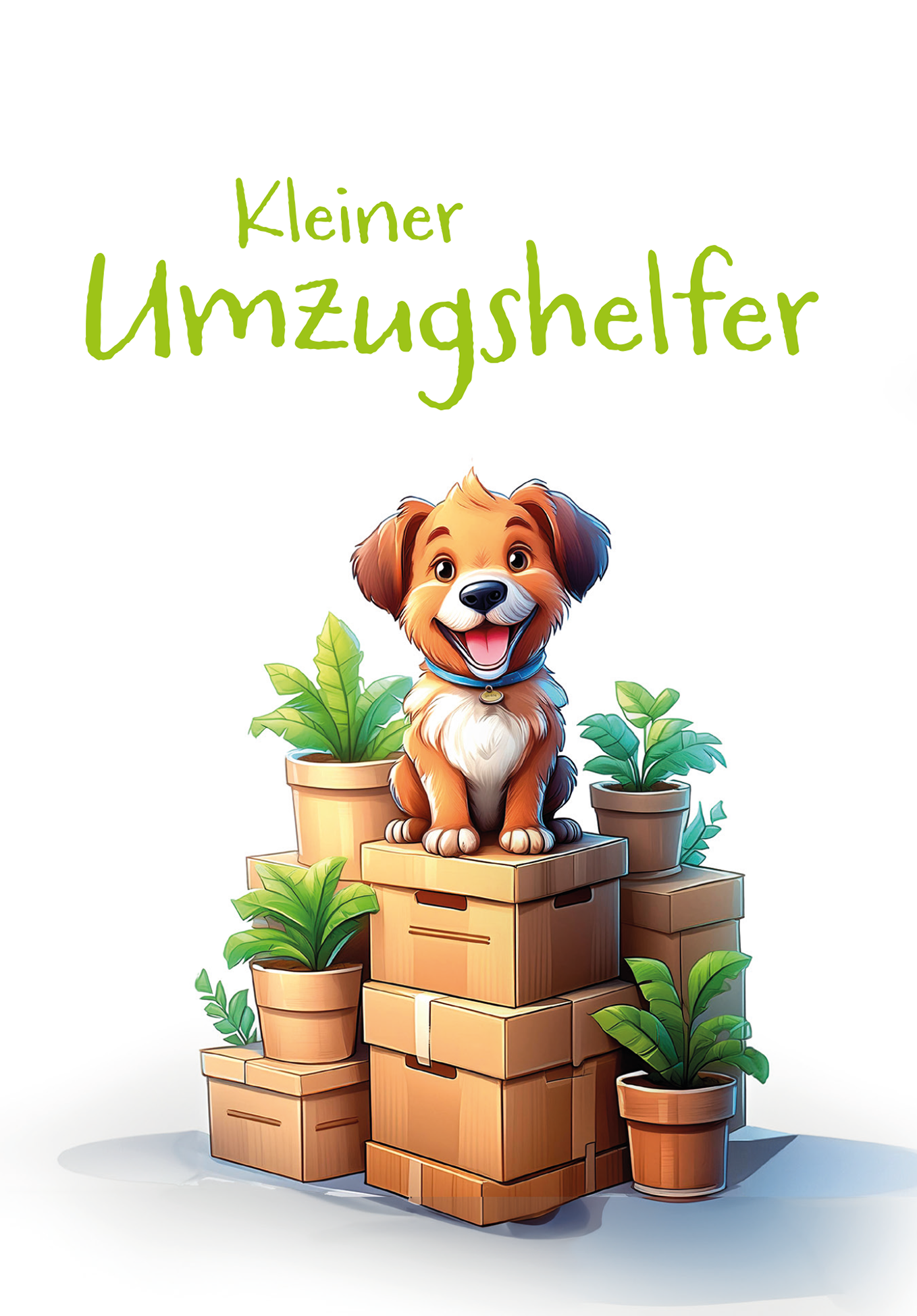 Wunschgutschein Kleiner Umzugshelfer - Hund PDF – Geschenkgutschein Ansicht 2
