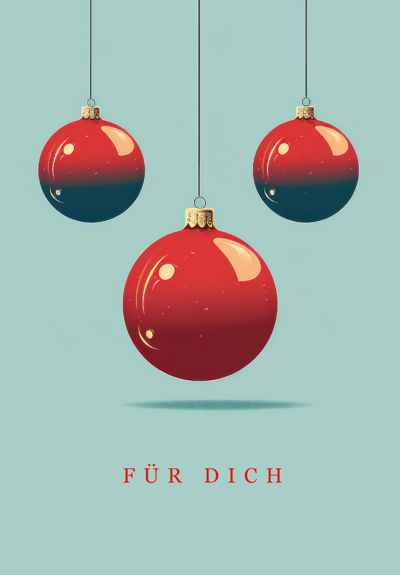 Wunschgutschein Für Dich - Weihnachtskugeln – Geschenkgutschein Ansicht 2