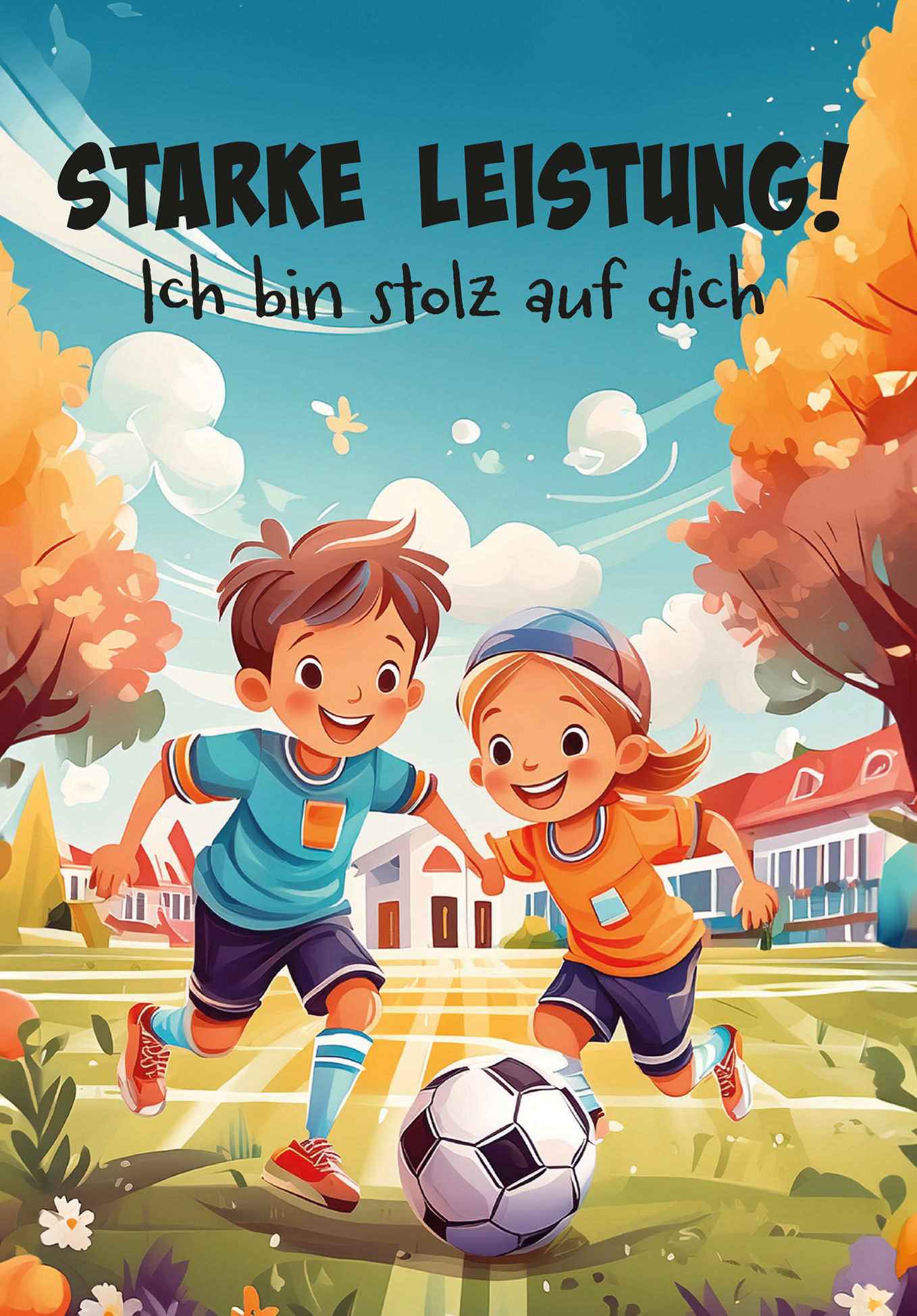 Wunschgutschein Starke Leistung - Fußball – Geschenkgutschein Ansicht 2