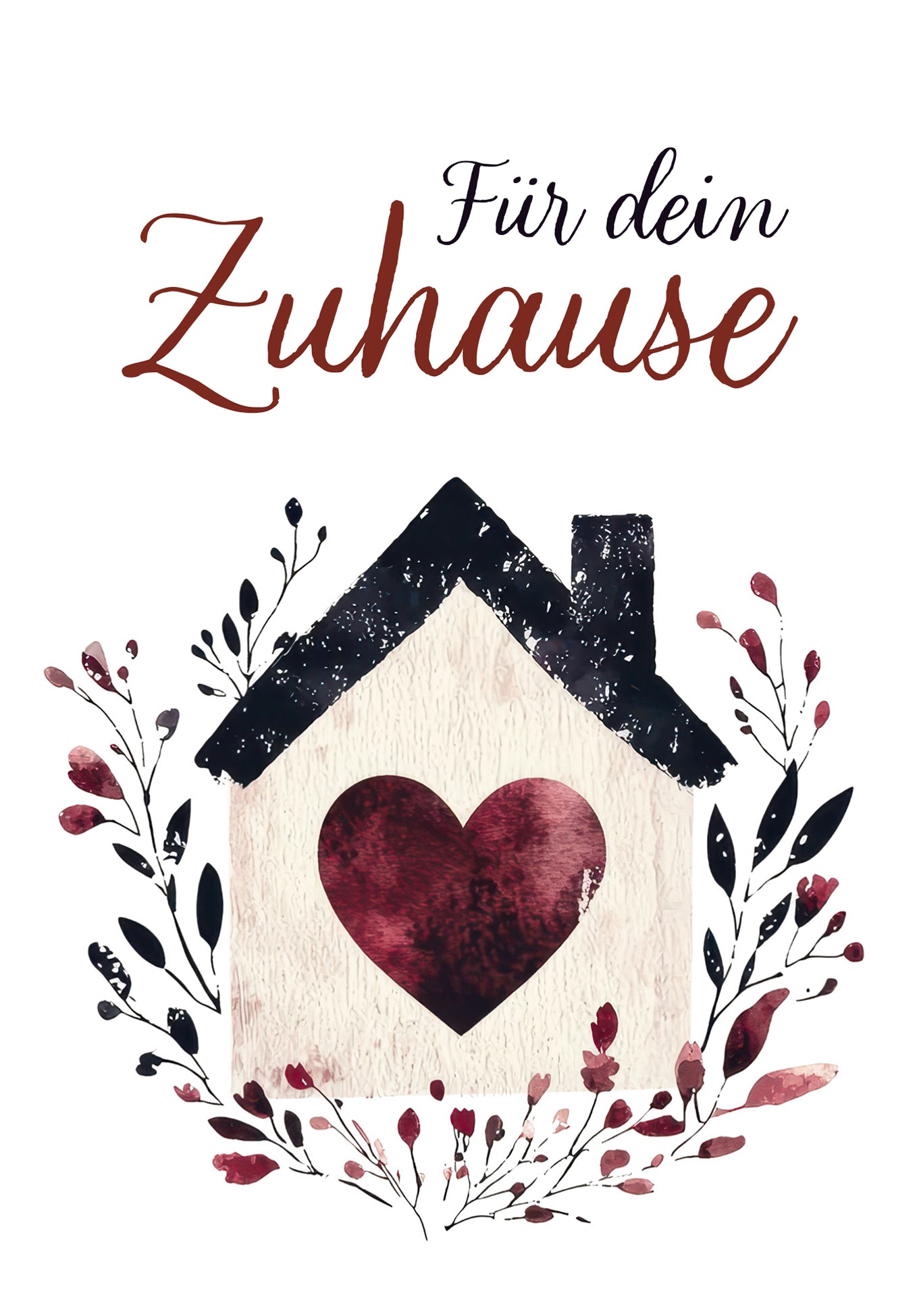 Wunschgutschein Für dein Zuhause - Herz Haus – Geschenkgutschein Ansicht 2