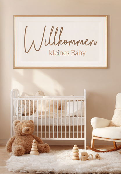 Wunschgutschein Willkommen Baby - Kinderzimmer – Geschenkgutschein Ansicht 2