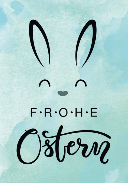 Wunschgutschein Frohe Ostern - Hasenohren – Geschenkgutschein Ansicht 2