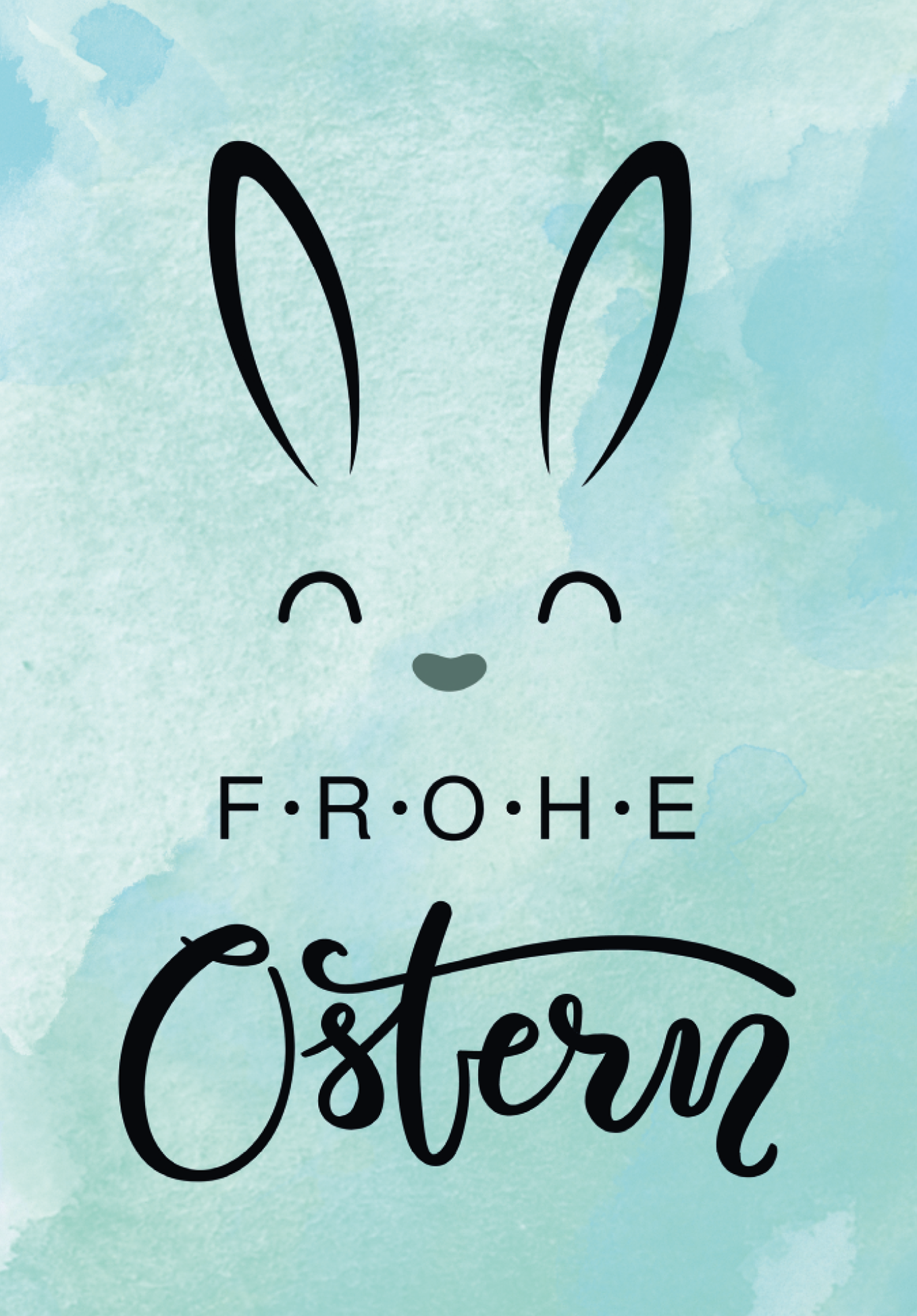 Wunschgutschein Frohe Ostern - Hasenohren PDF – Geschenkgutschein Ansicht 2