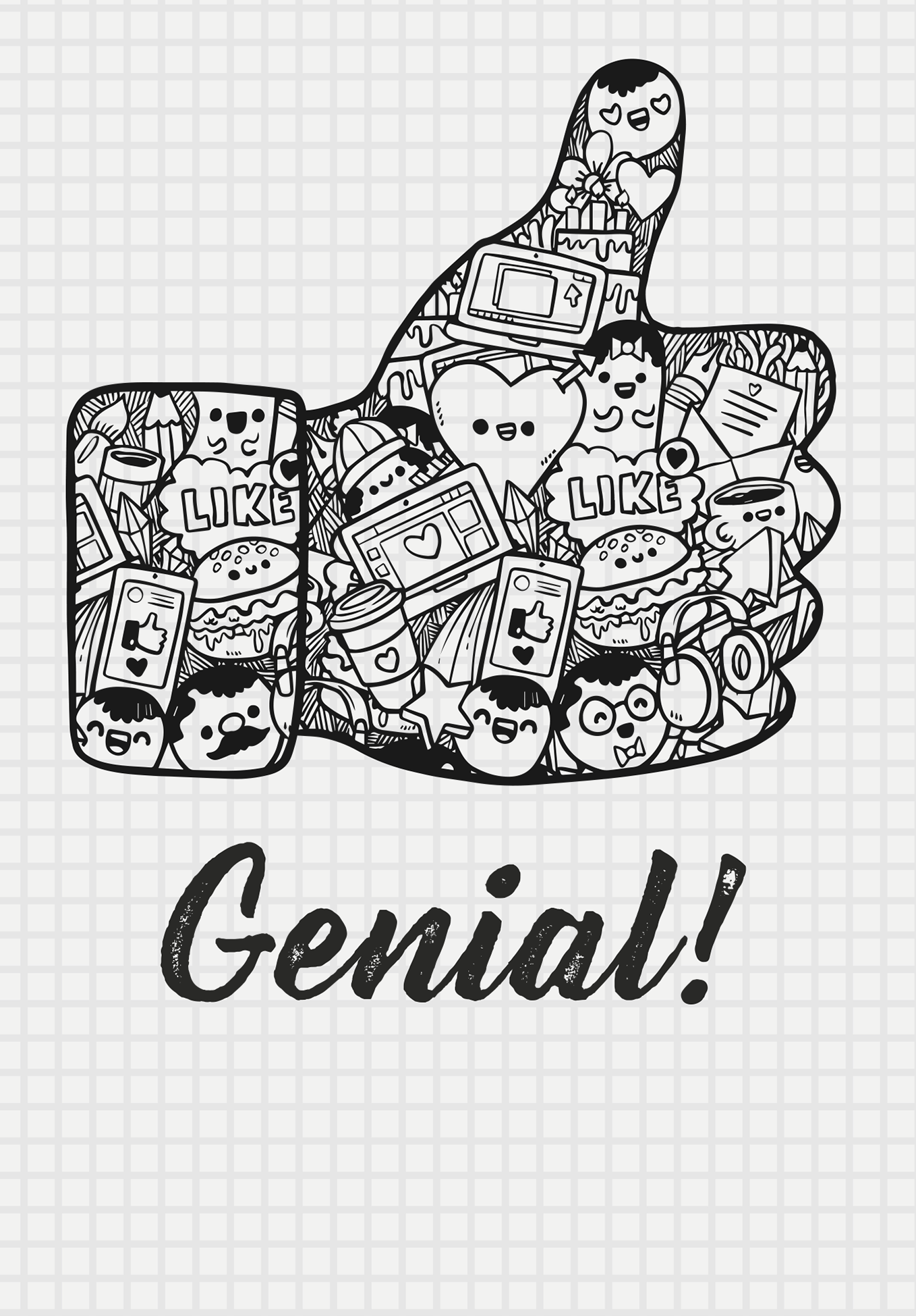 Wunschgutschein Genial - Daumen hoch – Geschenkgutschein Ansicht 2