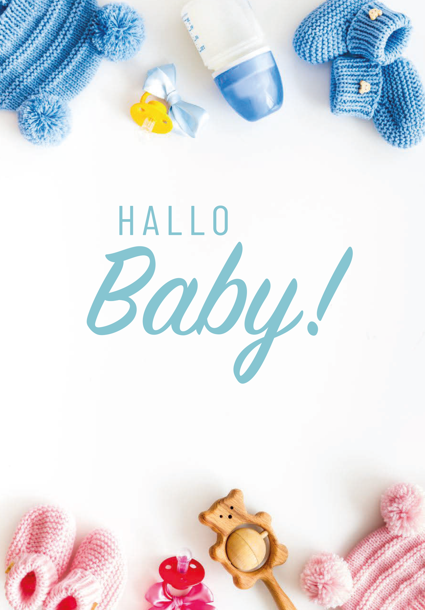Wunschgutschein Hallo Baby - Babyklamotten – Geschenkgutschein Ansicht 2