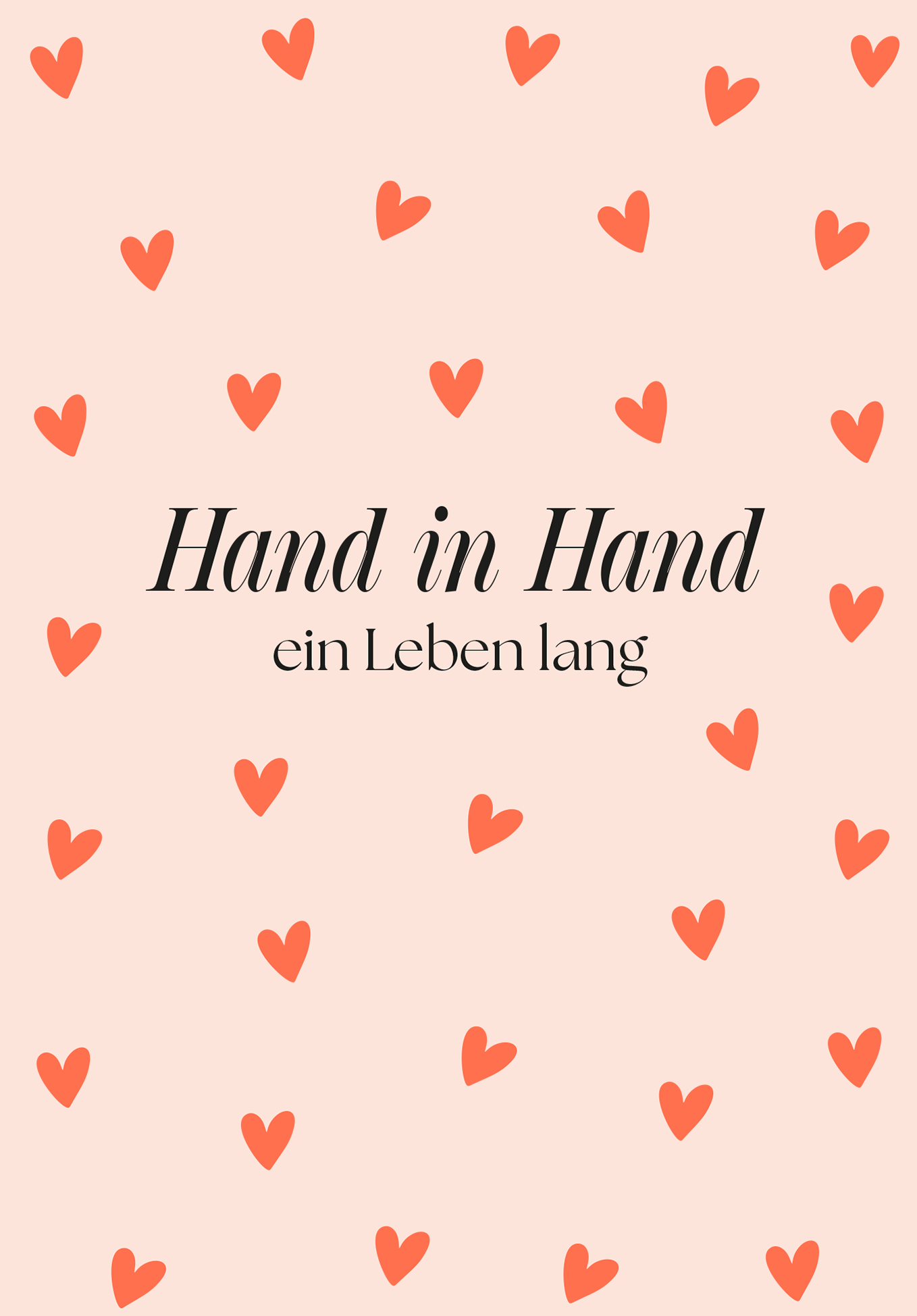 Wunschgutschein Hand in Hand ein Leben lang - Herzchen – Geschenkgutschein Ansicht 2