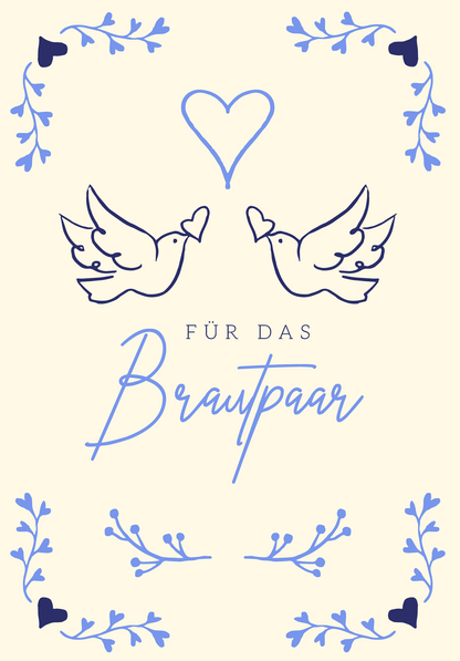 Wunschgutschein Für das Brautpaar - Tauben – Geschenkgutschein Ansicht 2