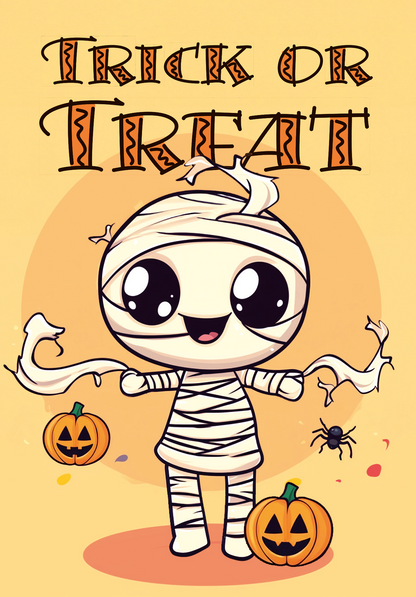 Wunschgutschein Trick or Treat - Mumie – Geschenkgutschein Ansicht 2
