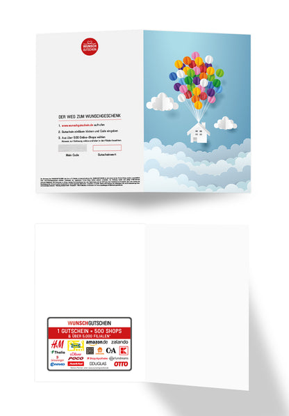 Wunschgutschein Haus Ballons – Geschenkgutschein Ansicht 7