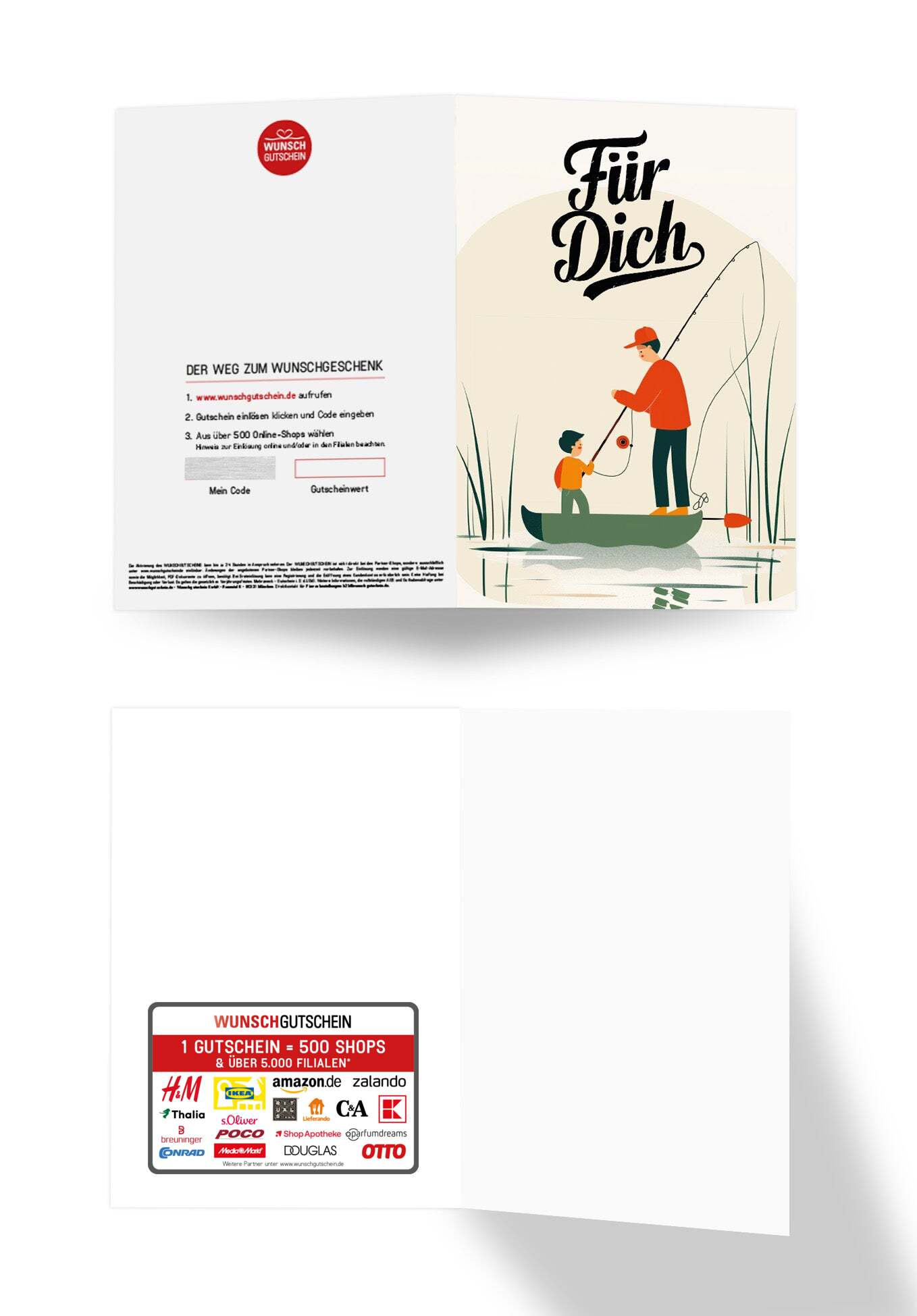 Wunschgutschein Für Dich - Angeln – Geschenkgutschein Ansicht 3