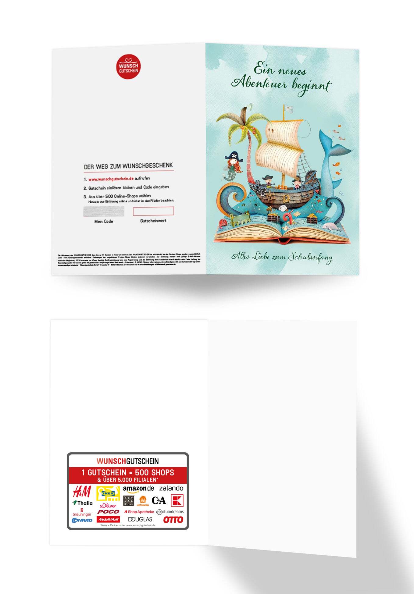 Wunschgutschein Neues Abenteuer - Piraten – Geschenkgutschein Ansicht 3
