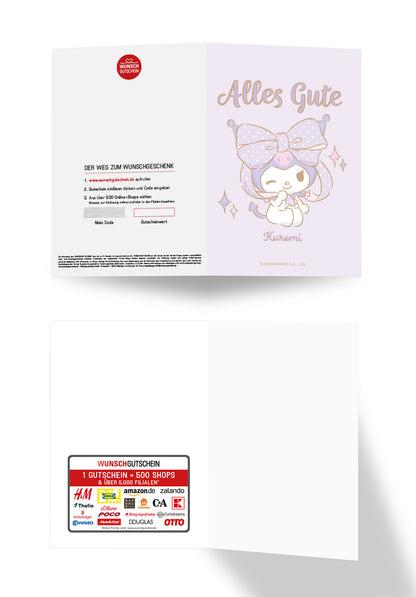 Hello Kitty - Alles Gute - Kuromi Lila