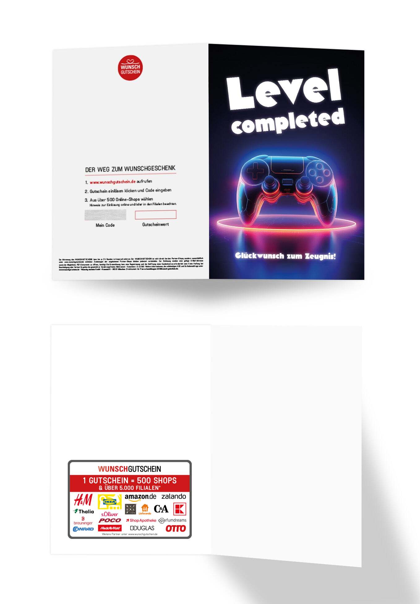 Wunschgutschein Level completed - Game – Geschenkgutschein Ansicht 3