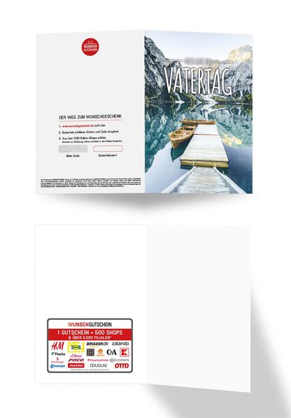 Wunschgutschein Alles Gute Vatertag - Steg PDF – Geschenkgutschein Ansicht 3