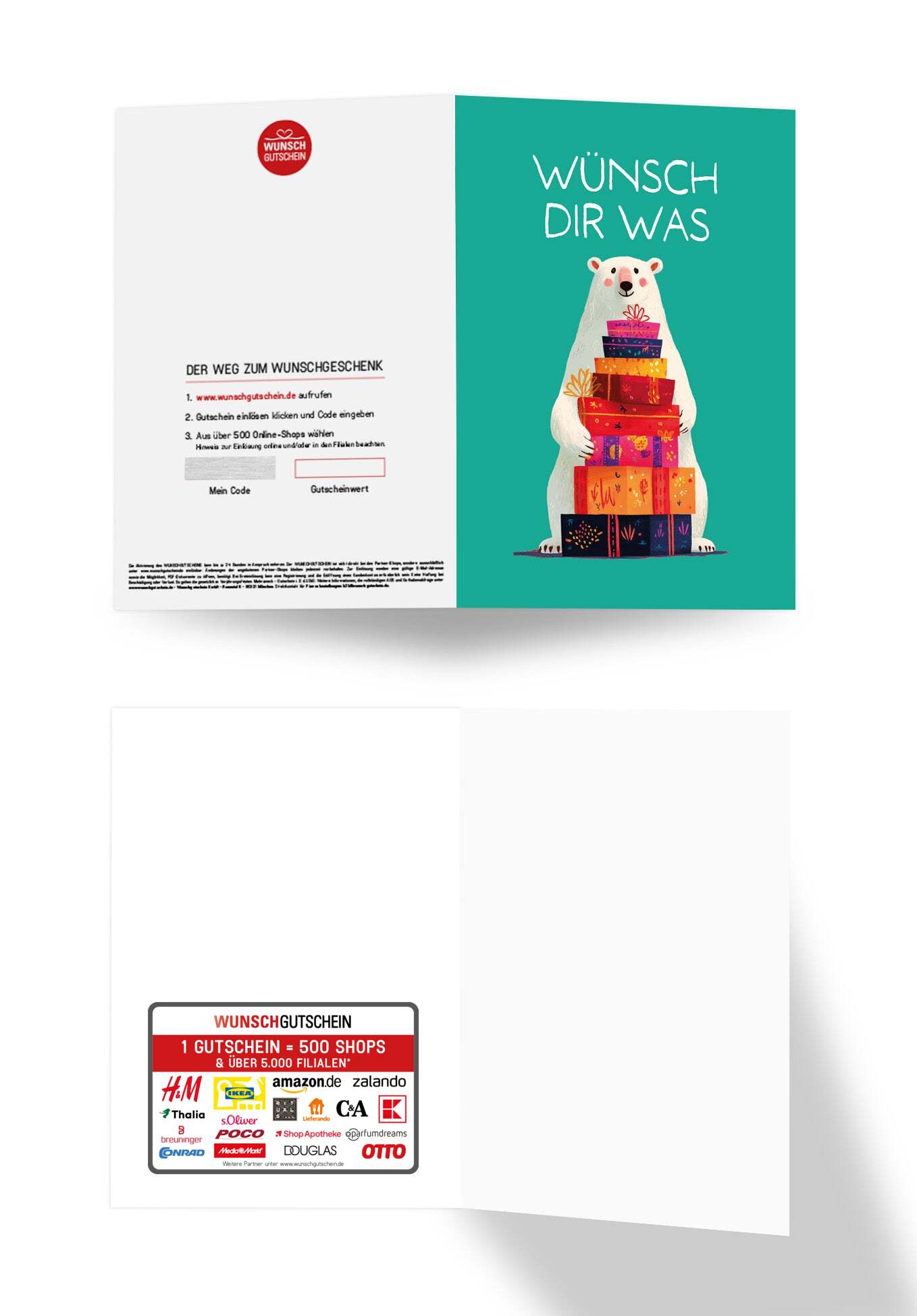 Wunschgutschein Wünsch dir was - Eisbär Pakete PDF – Geschenkgutschein Ansicht 3