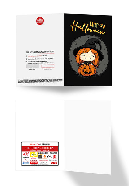 Wunschgutschein Happy Halloween - Hexe – Geschenkgutschein Ansicht 7