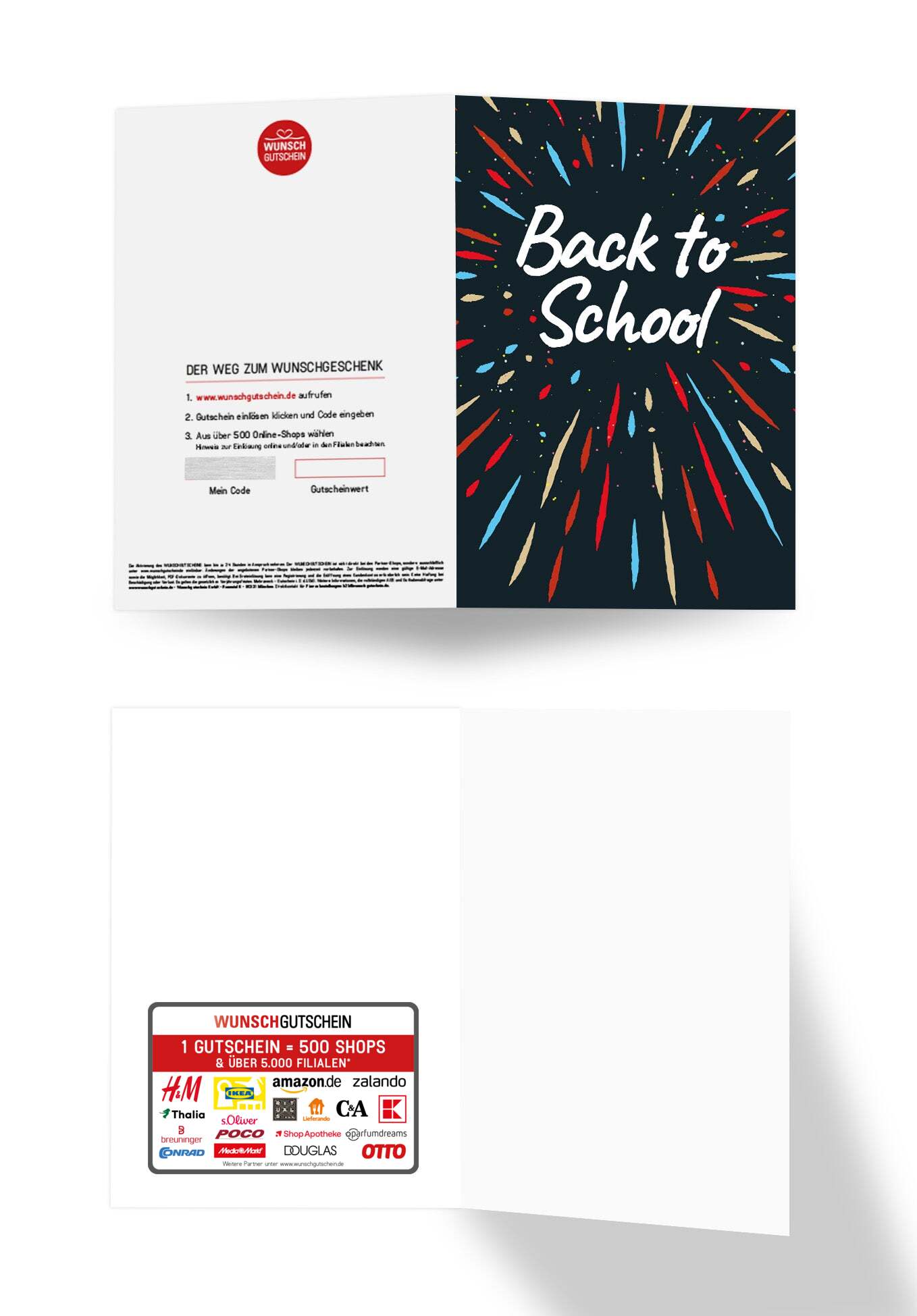 Wunschgutschein Back to School - Funken PDF – Geschenkgutschein Ansicht 3