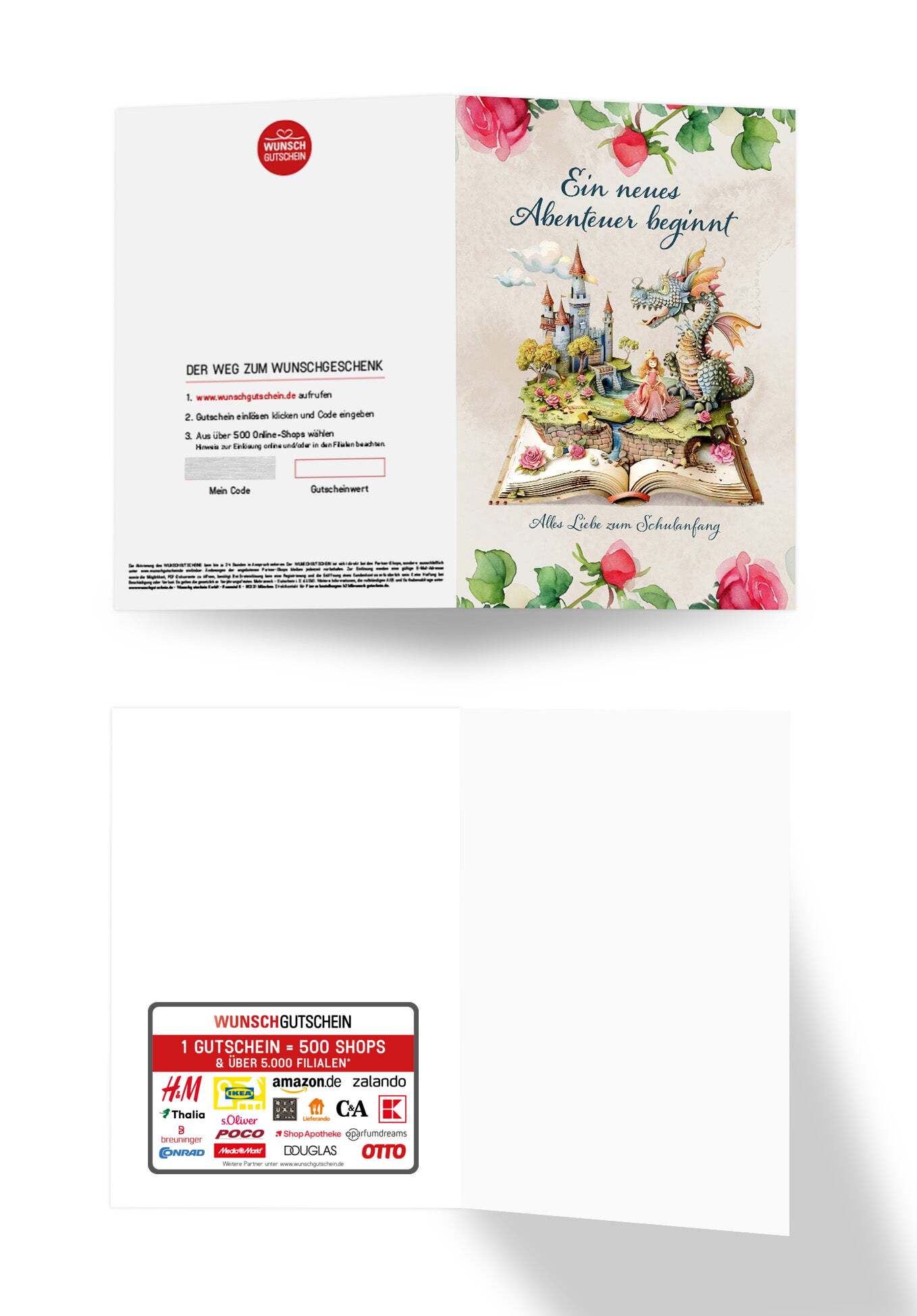Wunschgutschein Neues Abenteuer - Prinzessin – Geschenkgutschein Ansicht 3