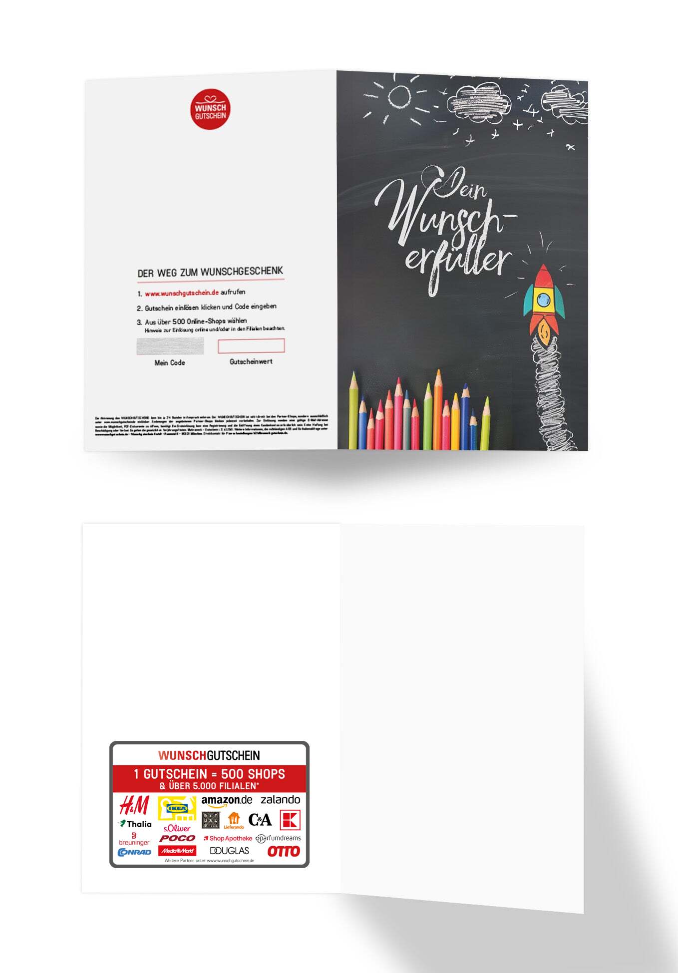 Wunschgutschein Dein Wunscherfüller - Tafel – Geschenkgutschein Ansicht 3