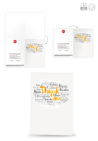 Wunschgutschein Thank you - International PDF – Geschenkgutschein Ansicht 4