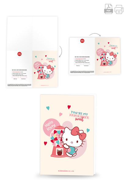 Hello Kitty - Favorite Sweet - Herzmaschine
