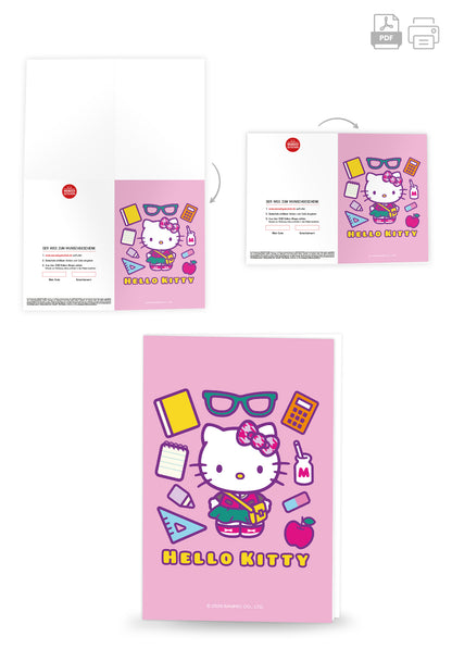 Hello Kitty - Schulsachen Pink