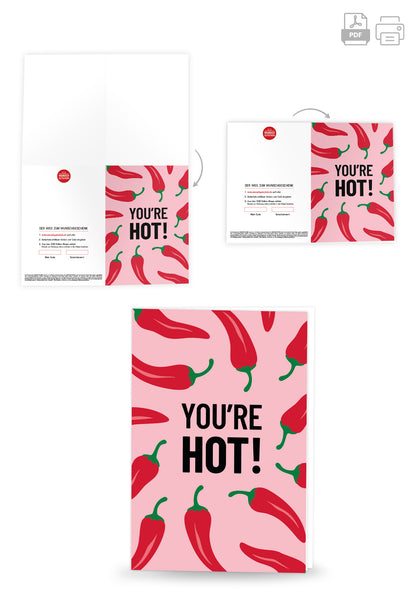 Wunschgutschein You're Hot - Chilli PDF – Geschenkgutschein Ansicht 4