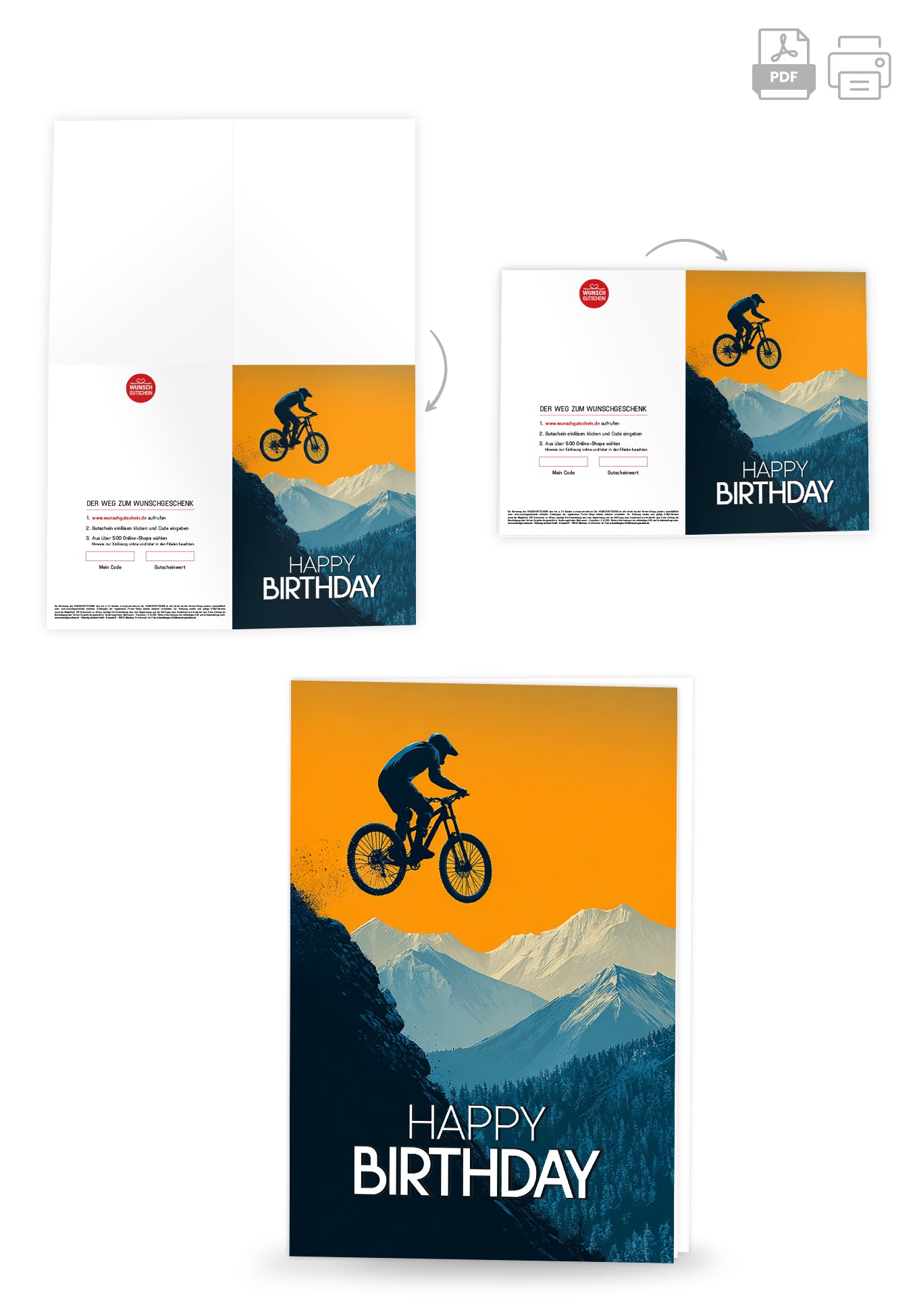 Happy Birthday - Mountainbiker