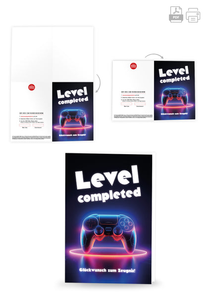 Wunschgutschein Level completed - Game – Geschenkgutschein Ansicht 4